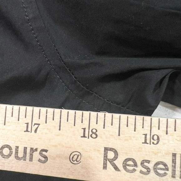 Madewell size 6 Seamed Long-Sleeve Mini Shirtdress in Poplin sz 6 - NV025 - Picture 4 of 9